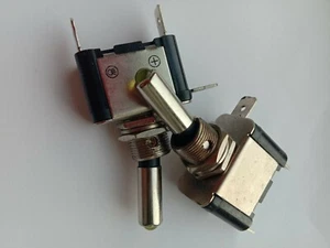 10 pcs Toggle Switch with Yellow LED Fog Light NEW - Picture 1 of 5