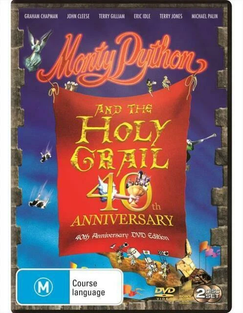 Monty Python And The Holy Grail - 40th Anniversary Edition DVD : NEW - Image 1 of 1
