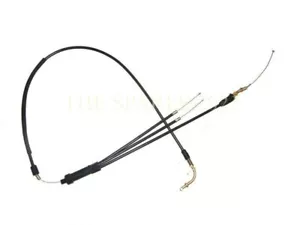 YAMAHA RD350 RD250 THROTTLE & PUMP CABLE 1973-1975 (# - Bild 1 von 4