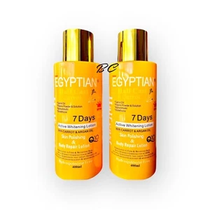 Egyptian H-C Carrot Active Whitening Lotion. 1X BOTTLE - Picture 1 of 1