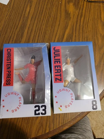 USWNT Soccer Players Julie Ertz #8 Collectible Figure 7" Christen Press #23 Cover