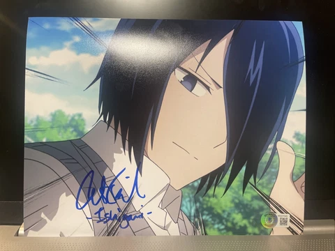 Yu Ishigami signed 8x10 photo Kaguya-sama Austin Tindle Beckett D2 Cover