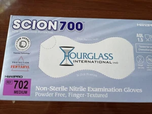 Scion 700 Guanto da Esame in Nitrile Non Sterile Senza Polvere, Medio, 300/Scatola - Foto 1 di 3