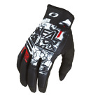 Oneal 2023 Mayhem Scarz Motocross Offroad Dirt Bike Gloves Black/white M030-2