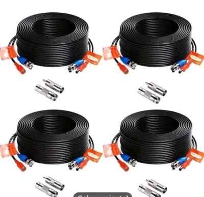 Cable de cámara de seguridad para exteriores ZOSI de 150 pies, cable de... - Image 1 of 4