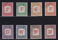 Seychelles Sc #J1-J8 (1951) Postage Due Set VF Used