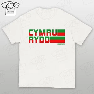 Cymru Rydd (Free Wales) Welsh Independence Unisex T-Shirt, IndyWales Tee - Picture 1 of 16