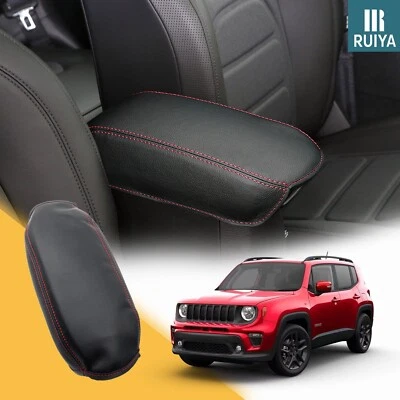 Cubierta protectora reposabrazos consola central coche RUIYA para Jeep Renegade 2015-2023 Foto 1 de 4
