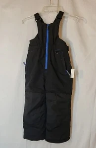 Sz XS (4-5) Kids Insulated Snow Bib. Youth Overalls. Winter Ski Pants for Boys - Picture 1 of 8