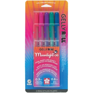 Gelly Roll Moonlight Fine Point Pens 5/Pkg-Dusk - Picture 1 of 1