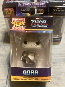 Funko Pocket Pop! Figura Llavero Cabeza Bobble Gorr Amor y Trueno Marvel Thor - Imagen 1 de 2