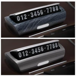Temporary Parking Sign For Car Move Car Number Temporary Card ✨y Parking T9 V8R7 - Picture 1 of 26