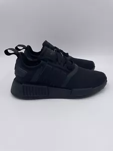 adidas NMD R1 Black Womens Shoes - Picture 1 of 8