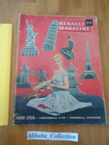 REVUE *** RENAULT MAGAZINE 22 *** AUTOMOBILE 1959 voiture 4cv dauphine - Picture 1 of 10