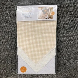 New Kimberbell Pet Kerchief Blanks Set of 2 Tan & White KDKB248 - Picture 1 of 8