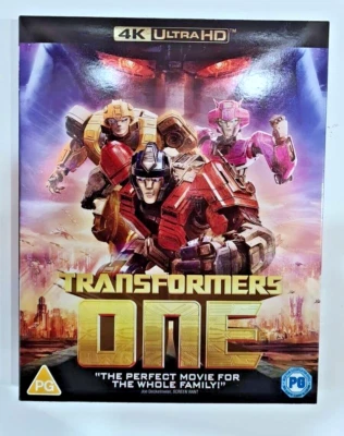 4K UHD BLU-RAY    TRANSFORMERS ONE     BRAND NEW SEALED UK STOCK - Image 1 of 2