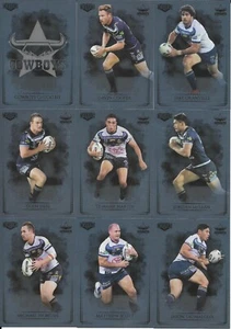 2019 NRL Elite Silver Special Parallel COWBOYS Team Set - Picture 1 of 2