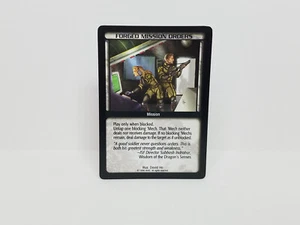 1996 WOC: BATTLETECH CCG: Forged Mission Orders (C) - New, Un-Played - Picture 1 of 2