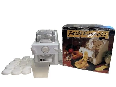 Working Pasta Express Model X1500 In Original Box With 13 Attachments READ - Image 1 of 4