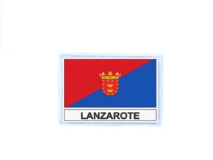 Ecusson patch badge imprime drapeau lanzarotte - Imagen 1 de 1