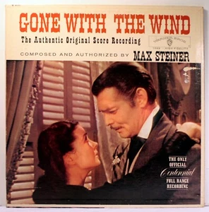 Gone with the Wind Soundtrack LP 1961 [Warner Bros. W 1322] - Imagen 1 de 8