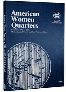 Whitman Folder 4985 American Women Quarter 2022-2025 PDS Album / Buch 25 Cent - Bild 1 von 5