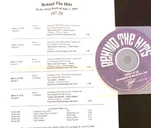 1/6/97 BEHIND THE HITS SHOW: RITCHIE HAVENS, BOB DYLAN, JOHN LENNON,JANIS JOPLIN - Picture 1 of 1