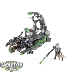 Necrons - Necron Catacomb Command Barge - gut bemalt - Bild 1 von 2