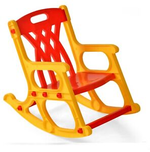 Kids Plastic Rocking Chair for Children Kids Toy Rocker Toddler Chair Strong