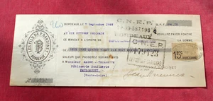  BORDEAUX  :  Les Fils de P.Bardinet  :  Mandat 1923  ! - Imagen 1 de 1