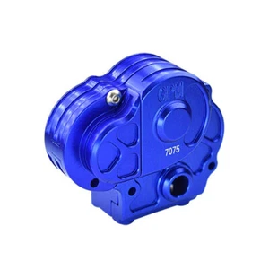GPM Aluminum 7075-T6 Transmission Housing Set Blue for Axial UTB18 Capra - Picture 1 of 4
