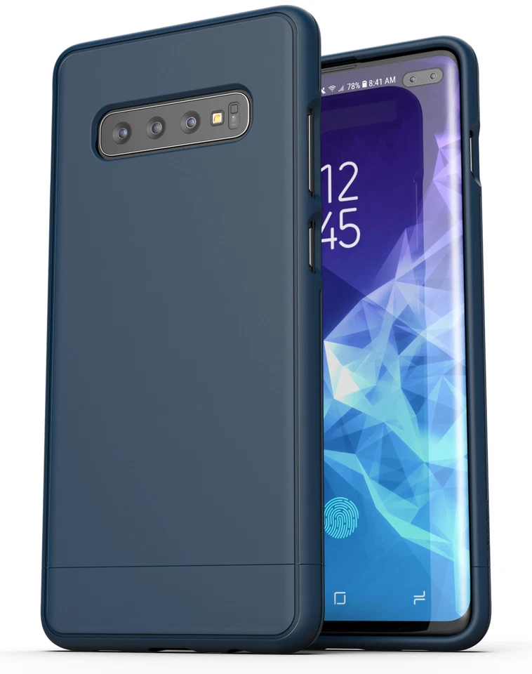 Encased For Samsung Galaxy S10 Plus Slim Case Ultra Thin Cover - Blue - Image 1 of 4