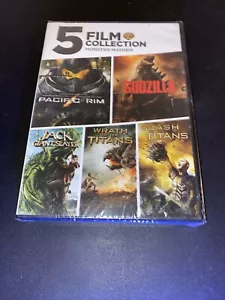5 Filmsammlung: Monster Mayhem (Pacific Rim, Godzilla + 3 (NEU/VERSIEGELT DVD) - Bild 1 von 4