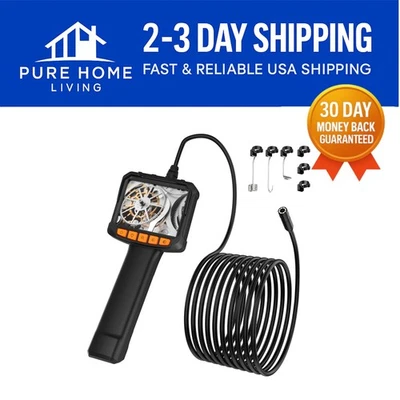 Professional 1920P Endoscope Camera with Adjustable Lighting & Waterproof Design - Image 1 of 4