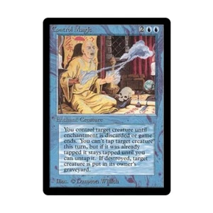 WOTC MtG Beta Control Magic (U) Fair - Picture 1 of 1