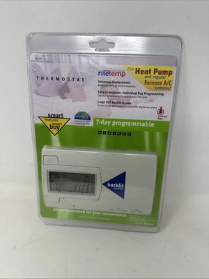 RiteTemp 8050c Universal 7-Day Programmable Thermostat NEW Sealed  - Image 1 of 4