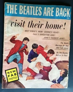 Revista The Beatles Are Back 1964, "Visit Their Home" nuevas fotos fabulosas - vintage - Imagen 1 de 4