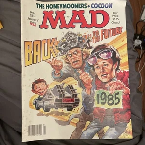 Mad Magazin Nr. 260, Januar 1986, Zurück in die Zukunft, Flitterwochen, Cocoon - Bild 1 von 7