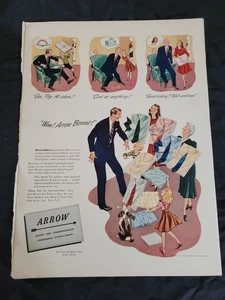 1941 De Colección Original Revista Anuncio Wow Flecha Camisas Bonair Gee Pop 14 Colores - Imagen 1 de 1