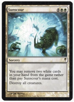 Sunscour 2006 Coldsnap FOIL White Rare Sorcery MTG NM AZ1 - Image 1 of 2