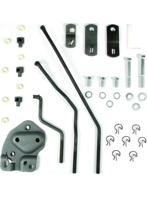Hurst Shifter Installation Kit Arms / Brackets / Hardware Steel Munci (3733163) - Image 1 of 4