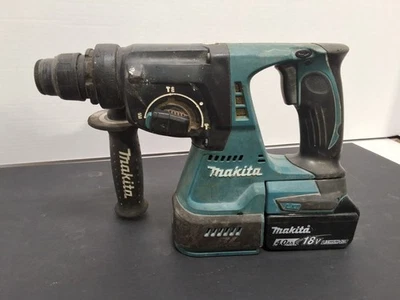Makita 18v Rotary Hammer Drill Model XRH01 W 4.0Ah BAT- TESTED - Image 1 of 4