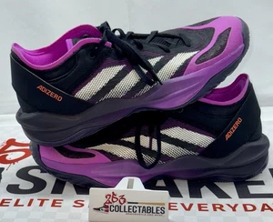 Scarpe da basket Adidas Adizero Select nere bianche viola uomo 9 usate senza scatola - Foto 1 di 6