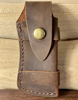 BNB Knives Pocket Knife Leather Sheath - Image 1 of 4