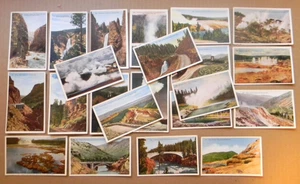 Yellowstone Nationalpark Postkarten (22) HH T-Co unbespielt - Bild 1 von 8