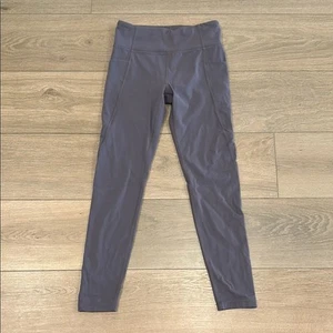 ATHLETA GIRL Purple High Rise Stash Your Treasures Tight Active Leggings Size XL - Picture 1 of 13