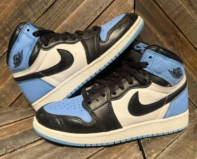 Jordan 1 Retro High University Blue OG Size 6Y UNC FD1437 400 - Image 1 of 4