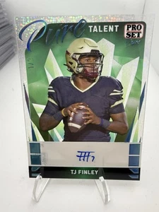 Tj Finley 2023 Leaf Pro Set Pure Pure Talent Autograph /2 PT-TJF - Picture 1 of 3