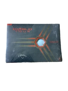 Pelotas de golf Callaway Diablo Tour nuevas en caja docena 4 mangas de 3 blancas - Imagen 1 de 6