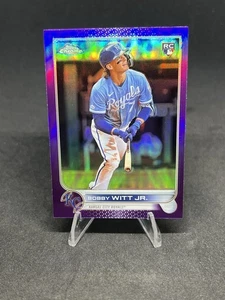 Bobby Witt Jr. 2022 Topps Chrome #USC35 Purple Rookie RC Royals - Bild 1 von 3